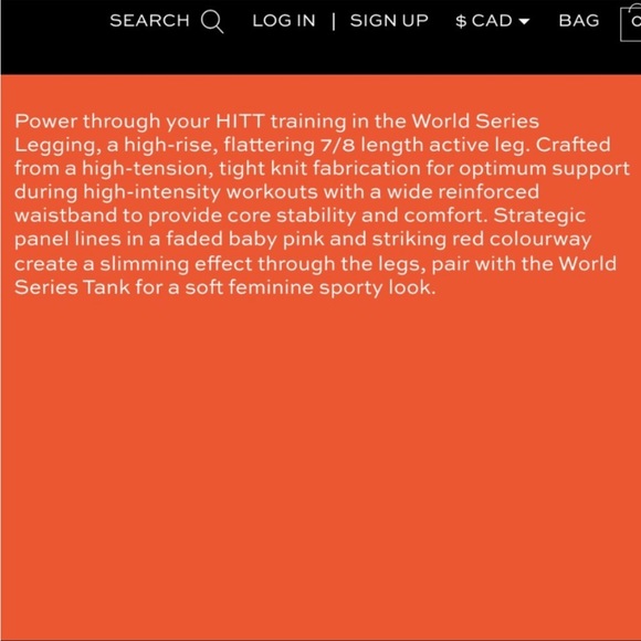 P.E. Nation World Series Legging - Picture 5 of 6